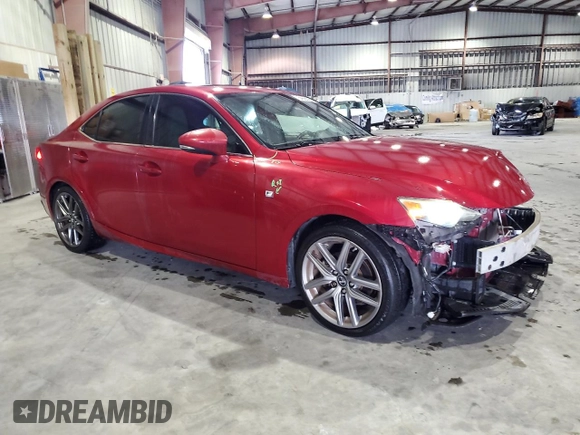 2014 Lexus IS 250 with VIN JTHCF1D29E5005543, listed as a Copart auction lot 64563095 with 88,284 mi miles and Salvage title. Bid and sale history available at DreamBid. Image 4.