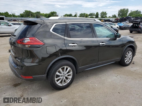 2017 Nissan Rogue SV with VIN KNMAT2MV9HP575486, listed as a Copart auction lot 58192295 with 102,343 mi miles and Clean title. Bid and sale history available at DreamBid. Image 3.