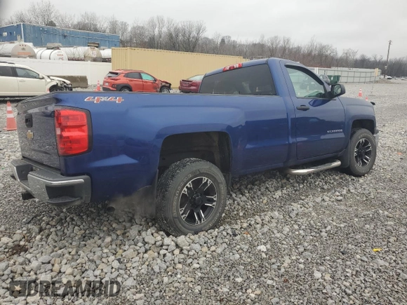 2014 Chevrolet Silverado 1500 Work Truck with VIN 1GCNKPEC5EZ148921, listed as a Copart auction lot 84794754 with 98,536 mi miles and Salvage Title. Bid and sale history available at DreamBid. Image 3.