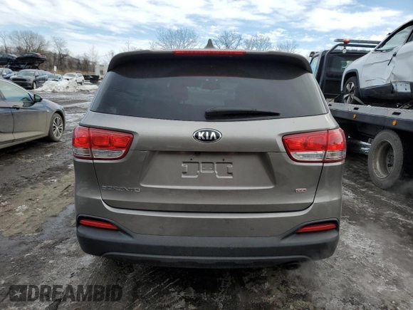 2018 Kia Sorento LX with VIN 5XYPGDA33JG415089, listed as a Copart auction lot 45523775 with 76,613 mi miles and Non Repairable. Bid and sale history available at carsss.com. Image 6.