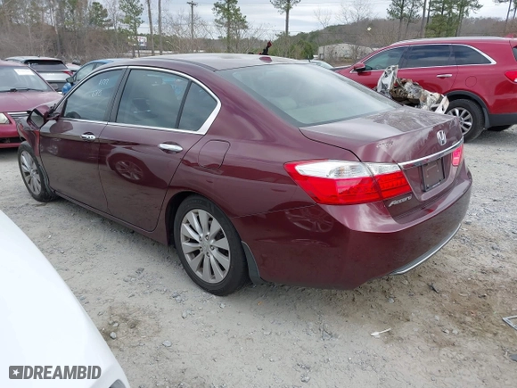 2015 Honda Accord Sedan EX-L with VIN 1HGCR2F85FA076295, listed as a IAAI auction lot 41720284 with 170,835 mi miles. Bid and sale history available at carsss.com. Image 3.