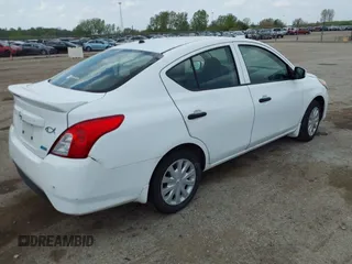 2016 Nissan Versa S Plus with VIN 3N1CN7AP1GL880161, listed as a IAAI auction lot 42147877 with 188,673 mi miles. Bid and sale history available at carsss.com. Image 4.