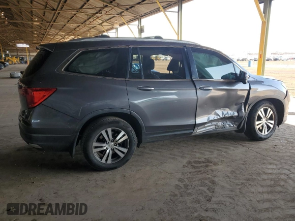 2016 Honda Pilot EX-L with VIN 5FNYF5H70GB028361, listed as a Copart auction lot 45791915 with 138,412 mi miles and Salvage Title. Bid and sale history available at DreamBid. Image 3.