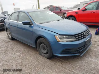 2017 Volkswagen Jetta 1.4T S with VIN 3VW167AJ2HM370018, listed as a IAAI auction lot 41540944 with 78,458 mi miles. Bid and sale history available at carsss.com. Image 1.