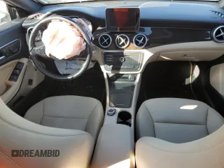 2015 Mercedes-Benz CLA 250 with VIN WDDSJ4EB1FN236200, listed as a Copart auction lot 43559595 with Not Provided miles and Salvage Title. Bid and sale history available at DreamBid. Image 8.