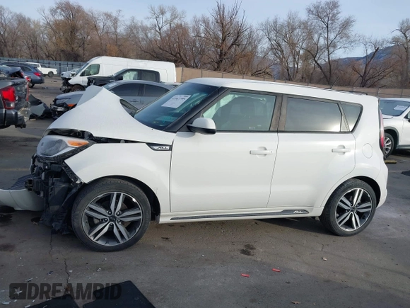 2016 Kia Soul + with VIN KNDJP3A56G7385318, listed as a IAAI auction lot 41067795 with 44,515 mi miles and . Bid and sale history available at DreamBid. Image 14.