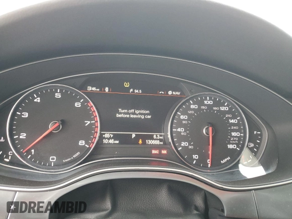 2014 Audi A6 с VIN WAUGFBFC0EN095127, выставлен на аукционе Copart как лот 83756354 с пробегом 130 668 миль миль и Чистый • Clean title. История ставок и продаж доступна на DreamBid. Изображение 9.