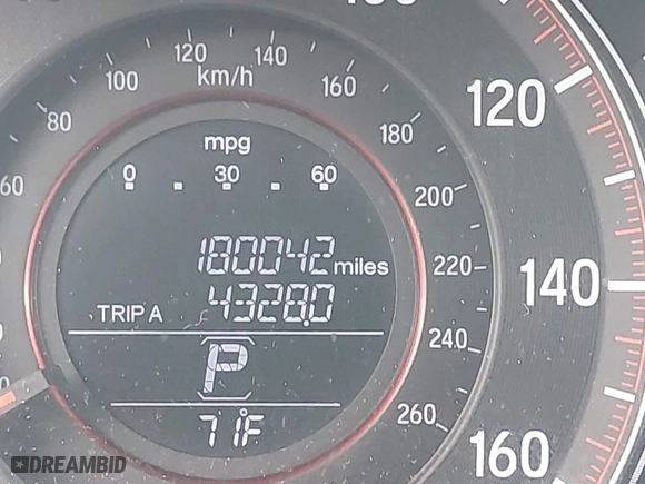 2016 Honda Accord Coupe EX with VIN 1HGCT1B72GA000253, listed as a IAAI auction lot 40450973 with 180,042 mi miles. Bid and sale history available at carsss.com. Image 15.