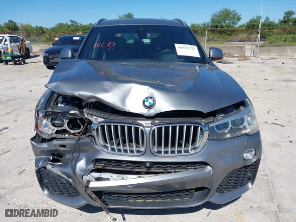 2015 BMW X3 xDrive28i with VIN 5UXWX9C51F0D49826, listed as a IAAI auction lot 41835725 with 139,938 mi miles. Bid and sale history available at carsss.com. Image 12.