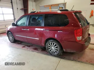 2012 Kia Sedona EX with VIN KNDMH4C75C6503969, listed as a Copart auction lot 54177734 with 190,995 mi miles and Salvage Title. Bid and sale history available at carsss.com. Image 2.