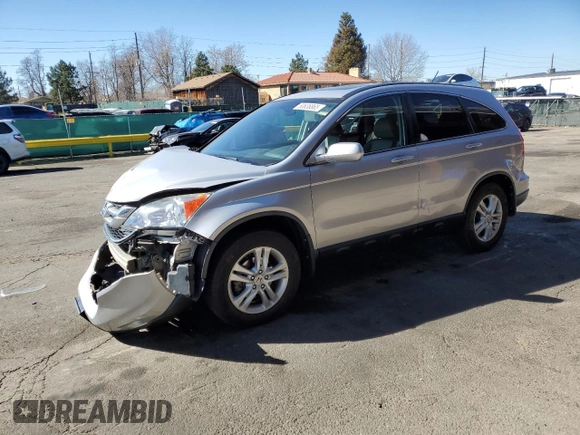 2011 Honda CR-V EX-L with VIN 5J6RE4H70BL075794, listed as a Copart auction lot 50636865 with 97,732 mi miles and Salvage Title. Bid and sale history available at carsss.com. Image 1.