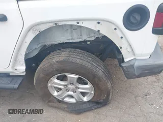 2018 Jeep Wrangler Unlimited Sport S with VIN 1C4HJXDG0JW324211, listed as a IAAI auction lot 42388525 with 79,278 mi miles and . Bid and sale history available at DreamBid. Image 6.