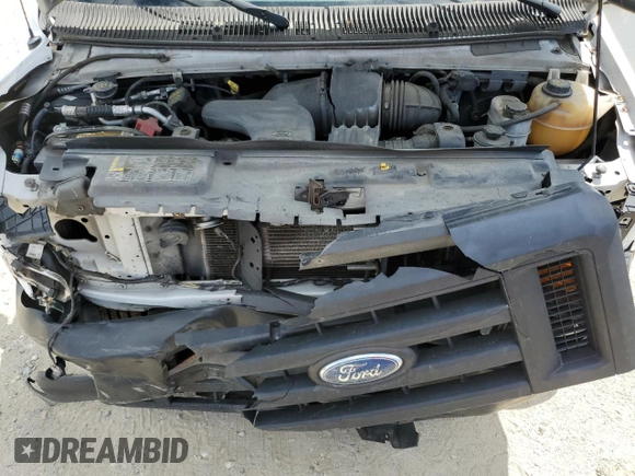 2012 Ford Econoline Cargo Commercial with VIN 1FTNE1EW6CDA06831, listed as a Copart auction lot 54218095 with 226,236 mi miles and Salvage title. Bid and sale history available at DreamBid. Image 12.