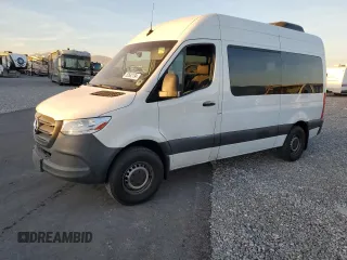 2019 Mercedes-Benz Sprinter Passenger with VIN WDZPF0CD9KP101513, listed as a Copart auction lot 82683194 with 120,274 mi miles and Clean Title. Bid and sale history available at carsss.com. Image 1.
