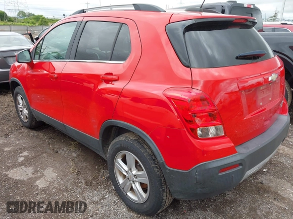 2016 Chevrolet Trax LT with VIN KL7CJPSB9GB755760, listed as a IAAI auction lot 42259078 with 127,739 mi miles and . Bid and sale history available at DreamBid. Image 3.