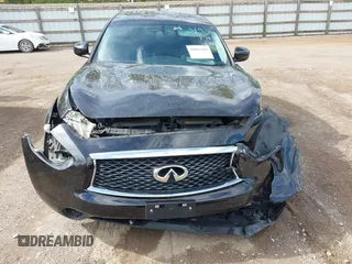 2017 Infiniti QX70 with VIN JN8CS1MW4HM414936, listed as a IAAI auction lot 42035425 with 127,220 mi miles and . Bid and sale history available at DreamBid. Image 6.