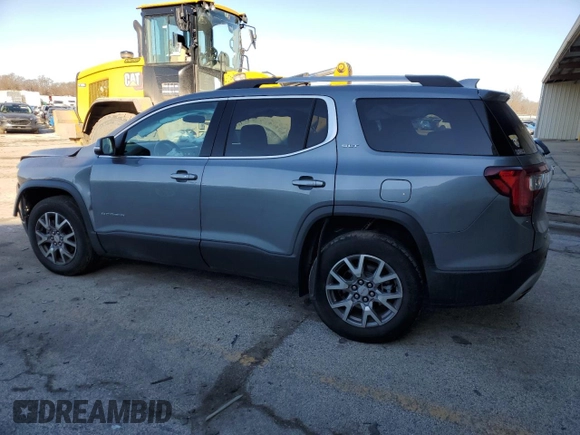 2020 GMC Acadia SLT with VIN 1GKKNULSXLZ152161, listed as a Copart auction lot 48439495 with 53,930 mi miles and Salvage Title. Bid and sale history available at DreamBid. Image 2.