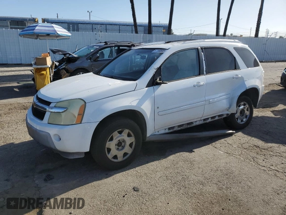 2006 Chevrolet Equinox LT z VIN 2CNDL63F266191377, wystawiony jako Copart lot #57358585 z przebiegiem 114 555 mil mil oraz Szkoda całkowita • Salvage title. Historia ofert i sprzedaży dostępna na DreamBid. Obrazek 1.