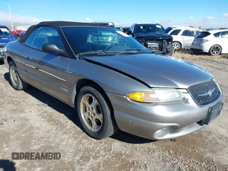 1999 Chrysler Sebring JXi with VIN 3C3EL55H8XT571486, listed as a IAAI auction lot 40755184 with 163,286 mi miles and . Bid and sale history available at DreamBid. Image 1.