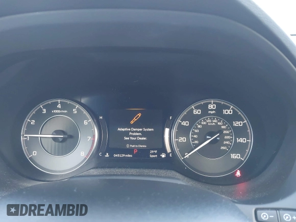 2019 Acura RDX w/Advance Pkg with VIN 5J8TC2H77KL002039, listed as a IAAI auction lot 41275764 with 45,129 mi miles. Bid and sale history available at carsss.com. Image 7.