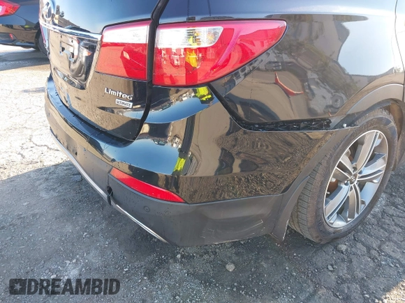 2016 Hyundai Santa Fe SE with VIN KM8SR4HF4GU144843, listed as a IAAI auction lot 41413888 with 145,683 mi miles. Bid and sale history available at carsss.com. Image 6.