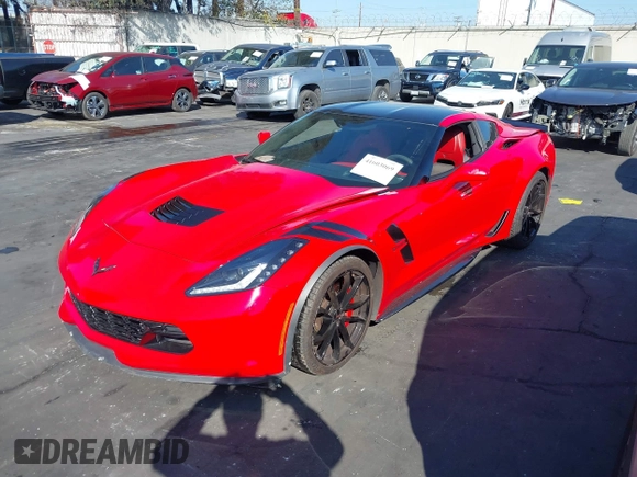 2019 Chevrolet Corvette Grand Sport 2LT z VIN 1G1YY2D72K5100324, wystawiony jako IAAI lot #41603069 z przebiegiem 19 463 mil mil oraz . Historia ofert i sprzedaży dostępna na DreamBid. Obrazek 19.