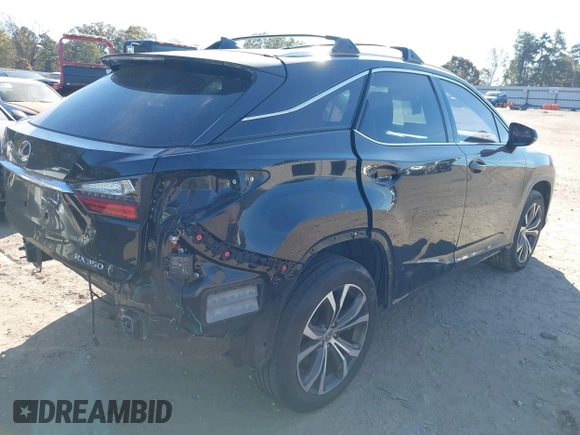 2016 Lexus RX 350 with VIN 2T2ZZMCA8GC032554, listed as a IAAI auction lot 40763679 with 89,800 mi miles. Bid and sale history available at carsss.com. Image 4.