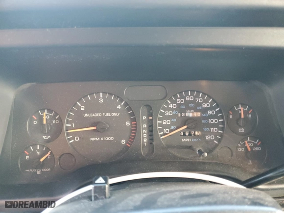 1996 Dodge Ram 1500 with VIN 1B7HF16Z1TJ145625, listed as a Copart auction lot 45428985 with 126,610 mi miles and Salvage Title. Bid and sale history available at carsss.com. Image 9.