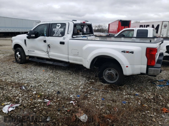 2022 Ford F-350 XL with VIN 1FT8W3DTXNEC24636, listed as a Copart auction lot 46478194 with 244,288 mi miles and Non Repairable. Bid and sale history available at DreamBid. Image 2.
