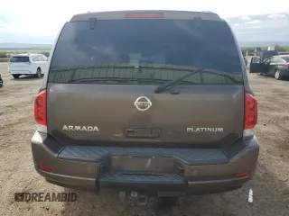2015 Nissan Armada Platinum z VIN 5N1AA0NC6FN602610, wystawiony jako Copart lot #69121314 z przebiegiem 117 166 mil mil oraz Szkoda całkowita • Salvage title. Historia ofert i sprzedaży dostępna na DreamBid. Obrazek 6.
