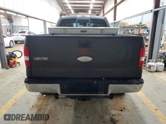 2006 Ford F-150 STX with VIN 1FTRX14W66NA37122, listed as a Copart auction lot 82414464 with 235,736 mi miles and Salvage title. Bid and sale history available at DreamBid. Image 6.