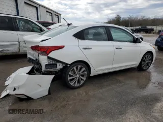 2020 Hyundai Accent Limited with VIN 3KPC34A69LE098181, listed as a Copart auction lot 37465564 with 20,488 mi miles. Bid and sale history available at carsss.com. Image 3.