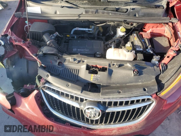 2018 Buick Encore Preferred with VIN KL4CJASB3JB582142, listed as a Copart auction lot 48795105 with Not Provided miles and Salvage Title. Bid and sale history available at carsss.com. Image 12.