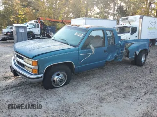 1997 Chevrolet Silverado 3500 z VIN 1GCHC39R8VF045821, wystawiony jako Copart lot #78698034 z przebiegiem 127 490 mil mil oraz Szkoda całkowita • Salvage title. Historia ofert i sprzedaży dostępna na DreamBid. Obrazek 1.