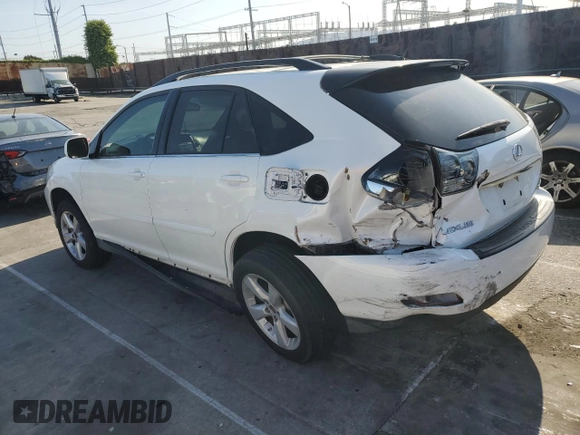 2007 Lexus RX 350 with VIN 2T2GK31U17C020006, listed as a Copart auction lot 52205365 with 106,400 mi miles and Salvage Title. Bid and sale history available at DreamBid. Image 2.