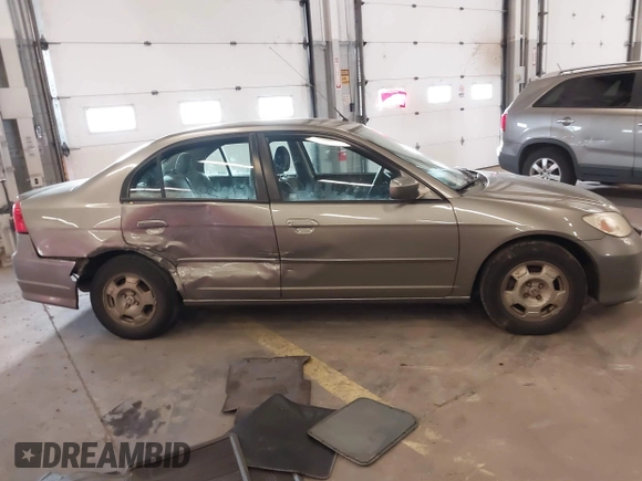 2005 Honda Civic with VIN JHMES96685S023276, listed as a IAAI auction lot 41749104 with 358,387 mi miles and . Bid and sale history available at DreamBid. Image 13.