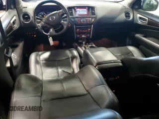 2013 Nissan Pathfinder Platinum with VIN 5N1AR2MM3DC637659, listed as a Copart auction lot 57296695 with 146,829 mi miles and Salvage title. Bid and sale history available at DreamBid. Image 8.