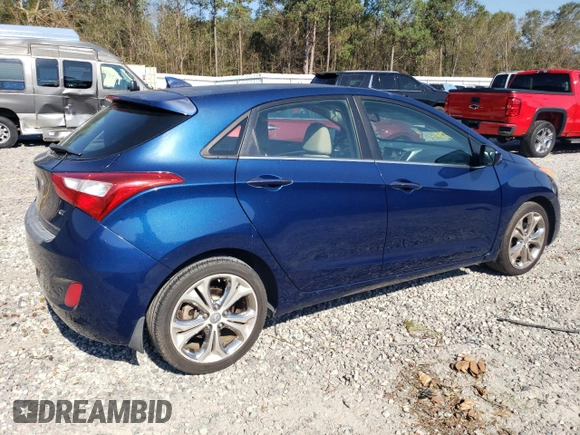 2013 Hyundai Elantra GT with VIN KMHD35LE5DU083013, listed as a Copart auction lot 75081804 with 135,446 mi miles and Salvage Title. Bid and sale history available at carsss.com. Image 3.
