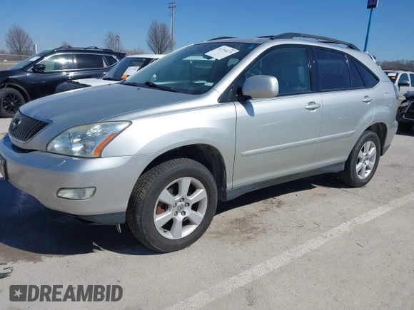 2004 Lexus RX 330 z VIN 2T2HA31U44C030189, wystawiony jako IAAI lot #41734673 z przebiegiem 177 525 mil mil oraz . Historia ofert i sprzedaży dostępna na DreamBid. Obrazek 2.