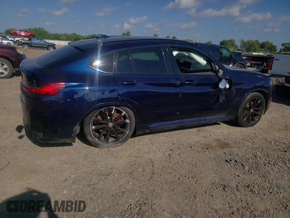 2023 BMW X4 M40i with VIN 5UX43DT06P9P68534, listed as a Copart auction lot 62252833 with 0 mi miles. Bid and sale history available at carsss.com. Image 3.