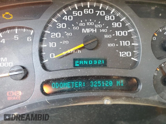 2003 Chevrolet Silverado 1500 with VIN 2GCEC19T331319899, listed as a Copart auction lot 88489575 with 325,120 mi miles and Salvage Title. Bid and sale history available at carsss.com. Image 9.