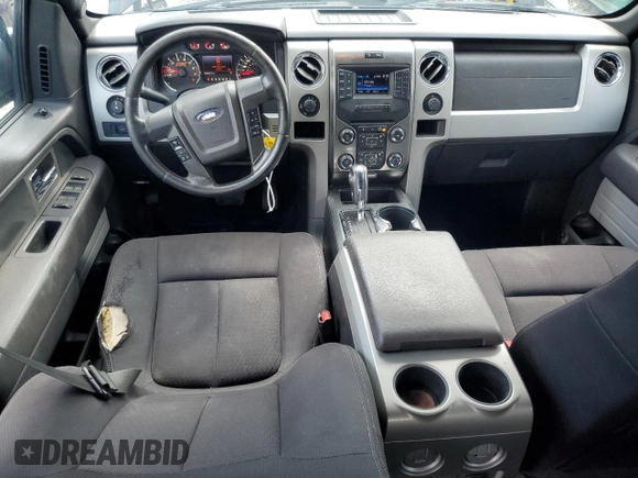 2013 Ford F-150 XL with VIN 1FTFW1EF5DKD04673, listed as a Copart auction lot 60316705 with 308,347 mi miles and Salvage title. Bid and sale history available at DreamBid. Image 8.