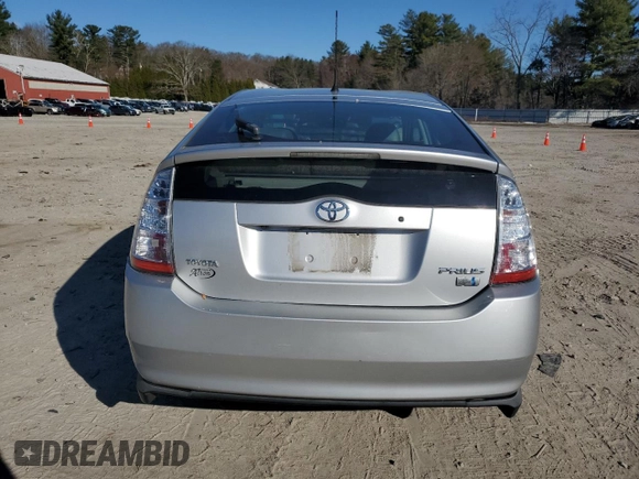 2007 Toyota Prius with VIN JTDKB20U577579621, listed as a Copart auction lot 50984815 with 104,733 mi miles and Salvage Title. Bid and sale history available at carsss.com. Image 6.