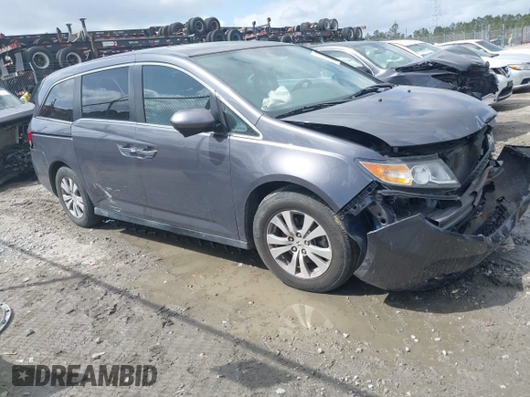 2016 Honda Odyssey EX-L with VIN 5FNRL5H67GB081580, listed as a IAAI auction lot 41935281 with 201,000 mi miles and . Bid and sale history available at DreamBid. Image 1.