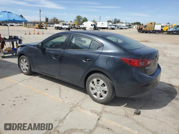 2015 Mazda 3 i Sport with VIN 3MZBM1U77FM185905, listed as a Copart auction lot 53151125 with 163,193 mi miles and Salvage Title. Bid and sale history available at carsss.com. Image 2.