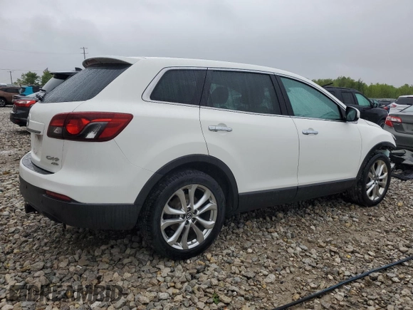 2013 Mazda CX-9 Grand Touring z VIN JM3TB3DV3D0412229, wystawiony jako Copart lot #57334325 z przebiegiem 146 976 mil mil oraz Czysty tytuł • Clean title. Historia ofert i sprzedaży dostępna na DreamBid. Obrazek 3.