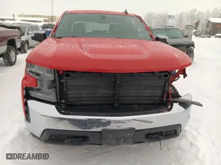 2019 Chevrolet Silverado 1500 LT with VIN 3GCUYDED8KG132130, listed as a Copart auction lot 43818385 with 104,779 mi miles and Salvage Title. Bid and sale history available at carsss.com. Image 5.