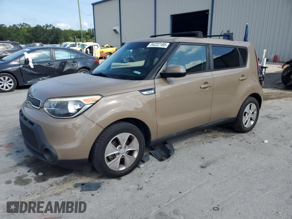 2016 Kia Soul with VIN KNDJN2A22G7286856, listed as a Copart auction lot 54222185 with 61,510 mi miles and Salvage Title. Bid and sale history available at carsss.com. Image 1.