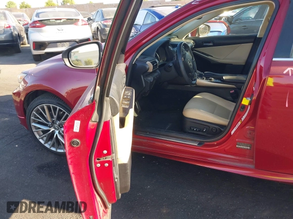 2014 Lexus IS 250 with VIN JTHBF1D24E5003436, listed as a IAAI auction lot 42658797 with 186,226 mi miles and . Bid and sale history available at DreamBid. Image 5.
