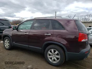 2011 Kia Sorento LX with VIN 5XYKTCA13BG055192, listed as a Copart auction lot 52969655 with 263,011 mi miles and Salvage Title. Bid and sale history available at DreamBid. Image 2.